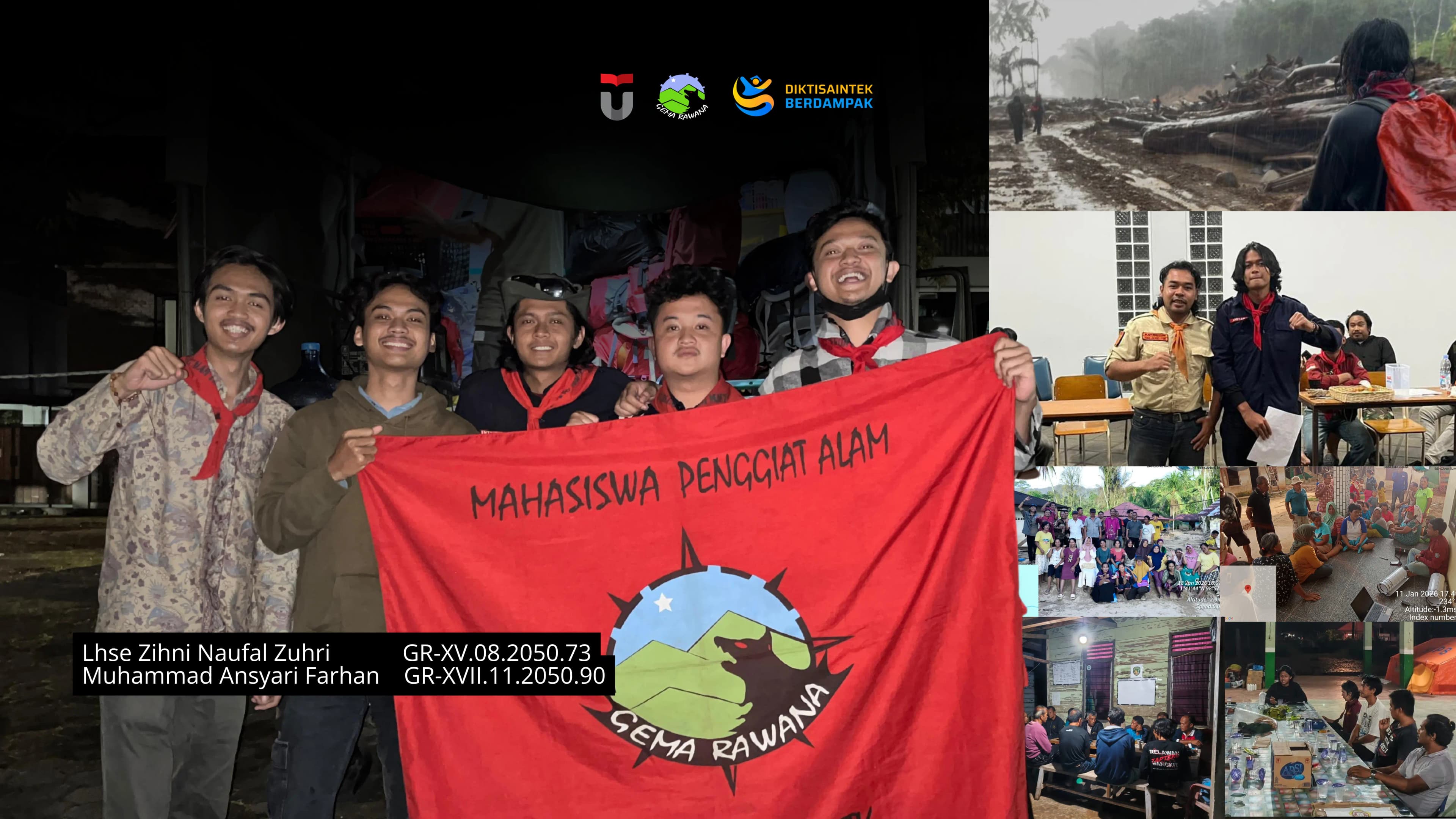 Garda Terdepan Kemanusiaan Jejak Gemarawana Pimpin Operasi Pemulihan Bencana di Sumatra 2025